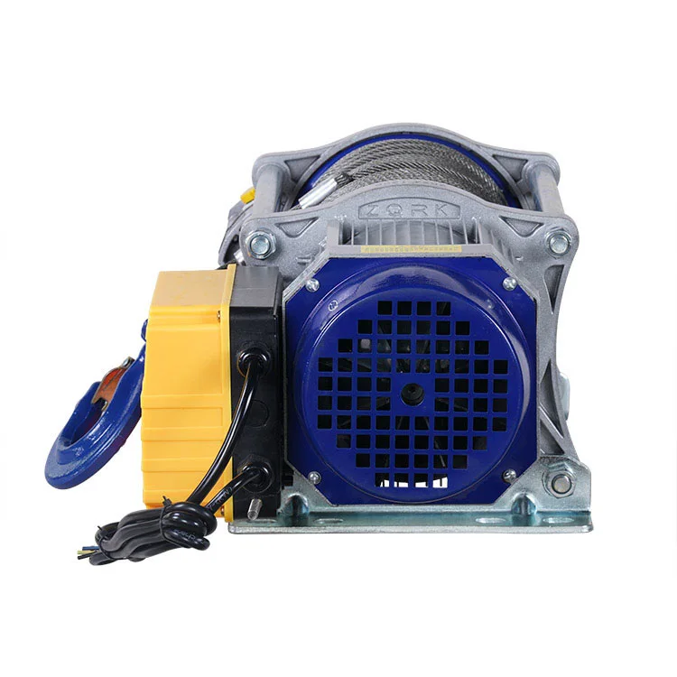 CD Type 2 Ton Electric Winch Wire Rope Drum Hoist for Traction and Lifting Maximum Length 300M