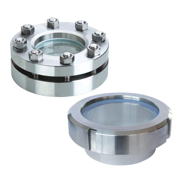 Ss 304 316 Stainless Steel Union Flange Weld on Glass Tank