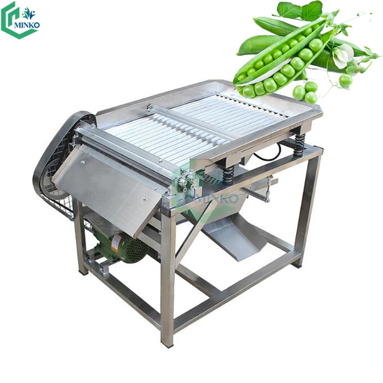 Shell Breaking Rate 99% Pea Pigeon Peas Sheller Green Peas Shelling Machine for Sale