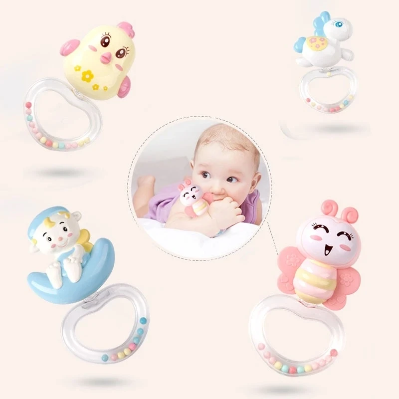 Пульт дистанционного управления для детской кроватки, колокольчик, игрушечный держатель, кронштейн, Музыкальная шкатулка с подсветкой, проектор, функция игрушки