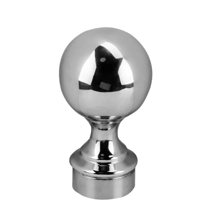 professional handrail stanchion accessories ball joint handrail railing post ss steel handrail top ball