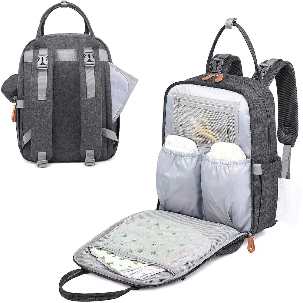 haptim travel diaper bolsa backpack