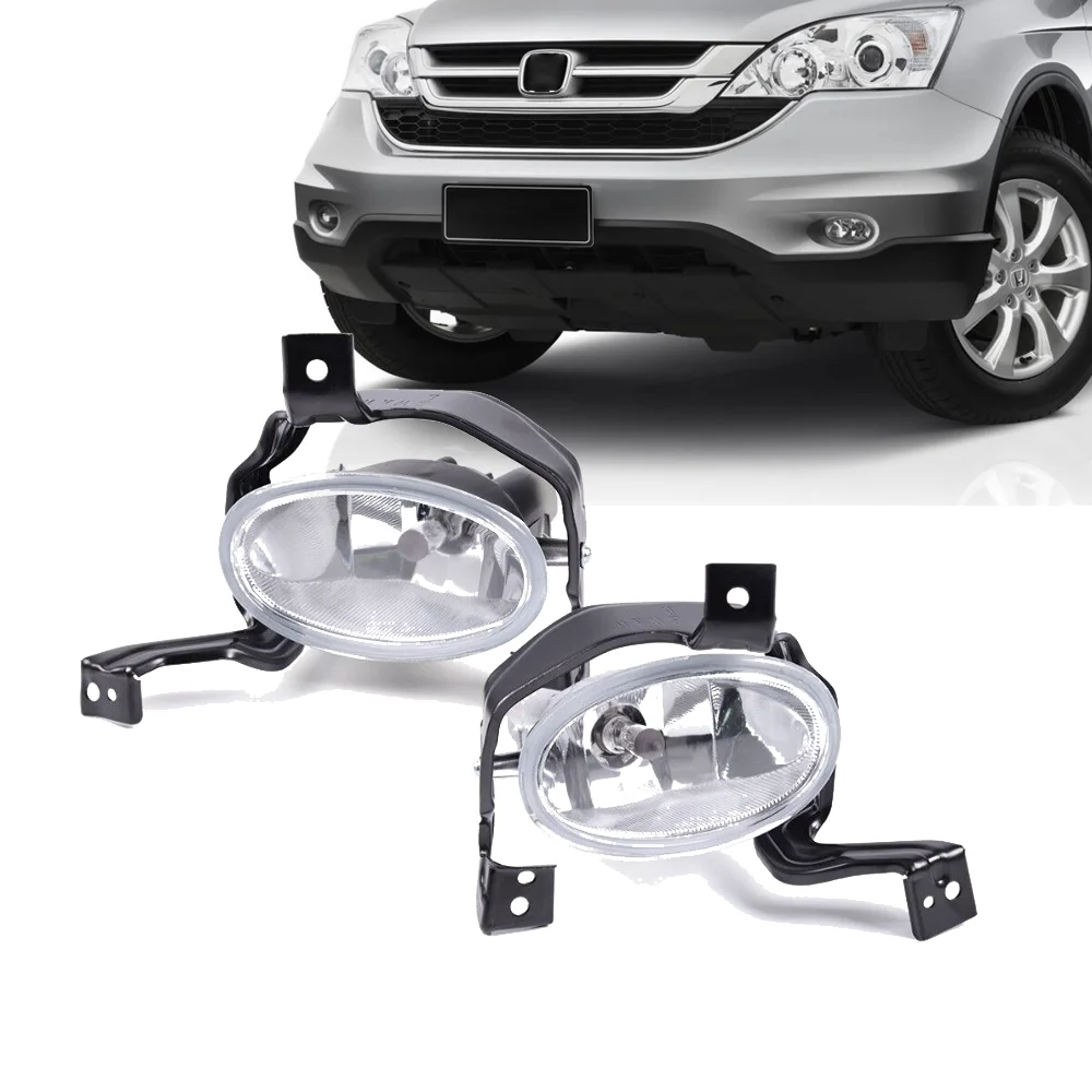 car accessories new front bumper fog light clear driving lamp for honda CR-V 2007 2008 2009 91