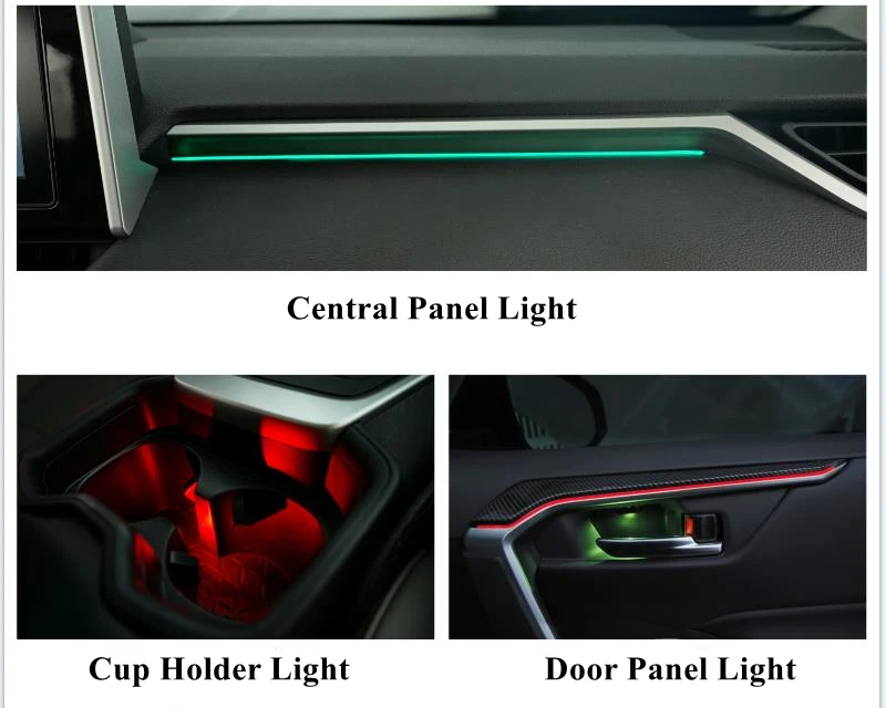 64 Colors Car Styling Led Ambient Light For Toyota Rav4 2020 Buy For