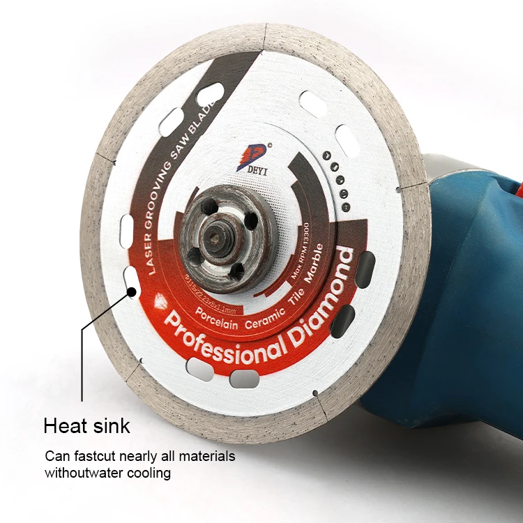 Diamond Blade Tile Ceramic Cutting Blade 5'' /125mm OEM Diamond Cutting Saw Disc