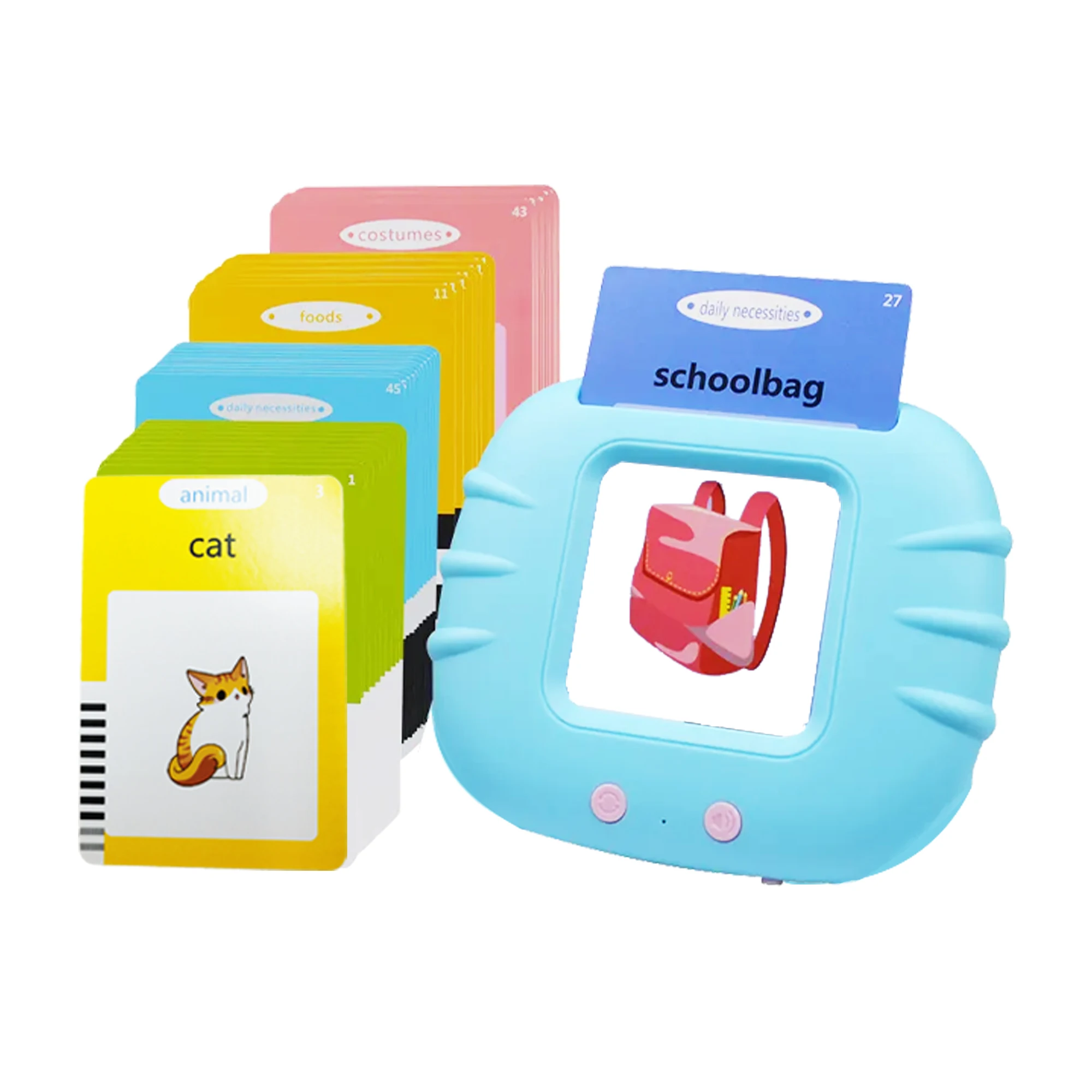 Happy World Card Early Education Device - 112 Flash Cards