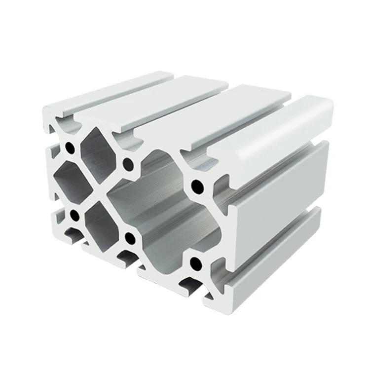 80120 Mabigat na Industriyal na Extrusion Aluminum Profile Equipment Mabigat na 80120 Aluminum Alloy Profile Square Tube