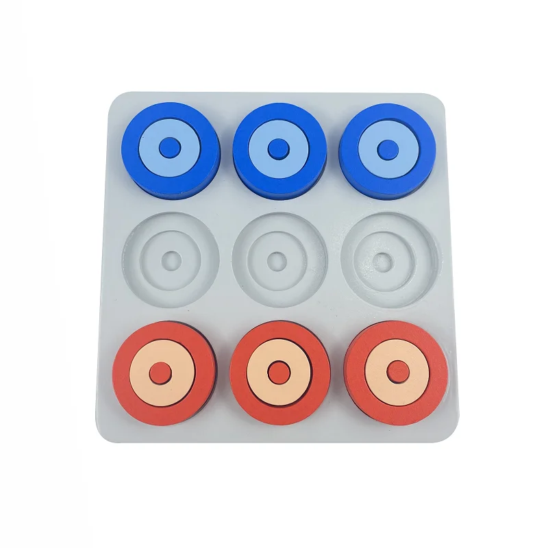 Math Playground Tic Tac Toe New Design Game Tic Tie Toe Wood Brain Board Game
