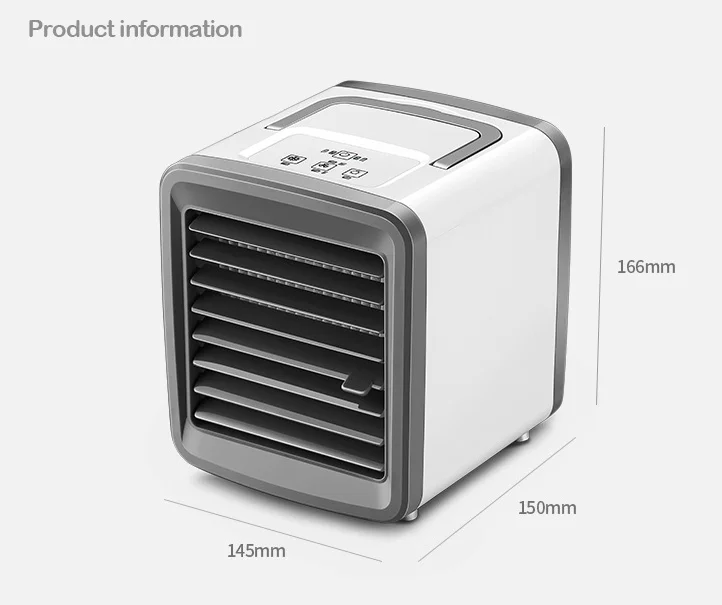 Portable Mini Air Conditioner, 300ML, Battery, ABS+PC - detail 22