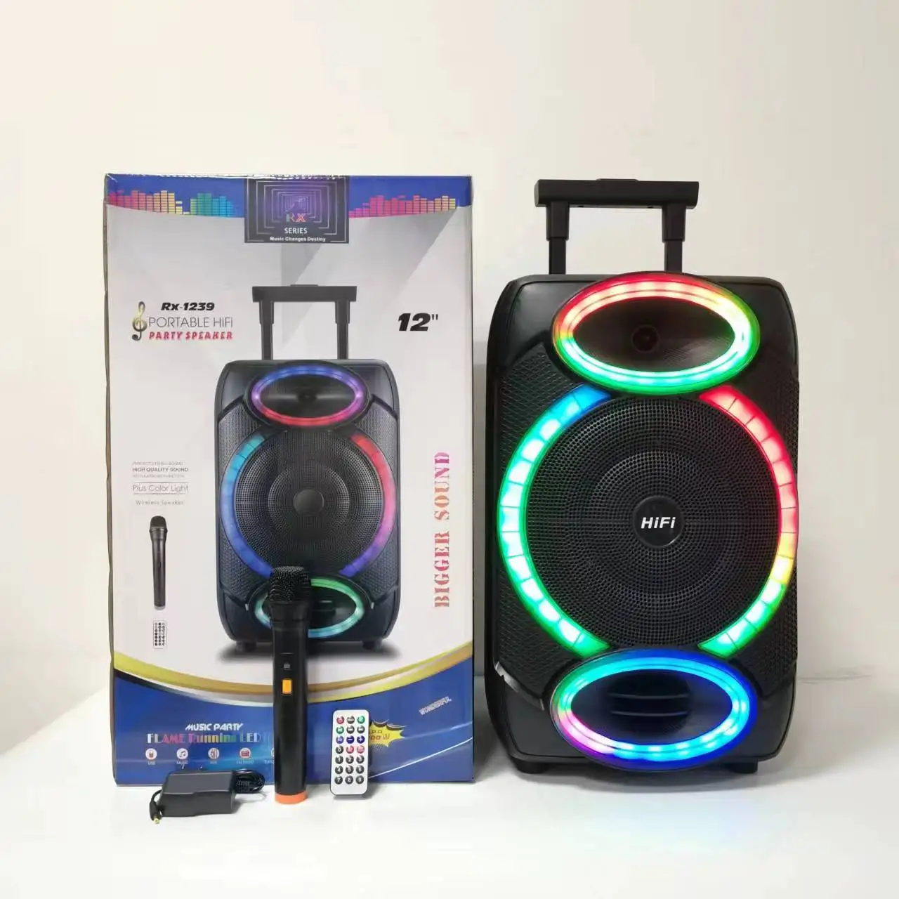 Trolly Speaker Speaker Big Power CRONY RX-8280 Speaker Inch