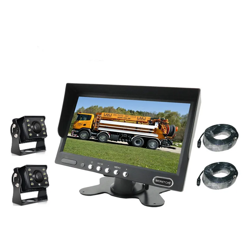 Specchietto Retrovisore Con Monitor 7 Pollici LCD | Telecamera Di Retromarcia | Visione Chiara E Installazione Semplice - Foto 8