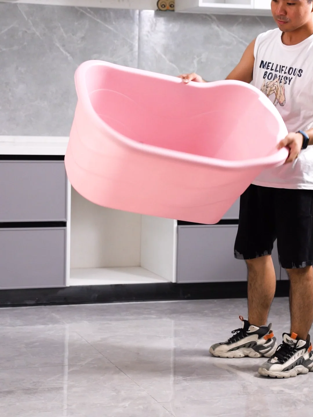 Freestanding Bathroom Folding Bucket Portable Plastic Bath Tub Bathtub For Kids Buy Pp Kids