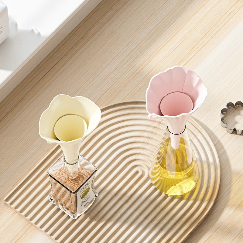 Новейшая водостойкая кухонная масляная воронка портативная многофункциональная Складная разделительная фильтрующая Воронка для пищевых продуктов