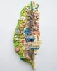 Map of Tourist attractions in Taiwan