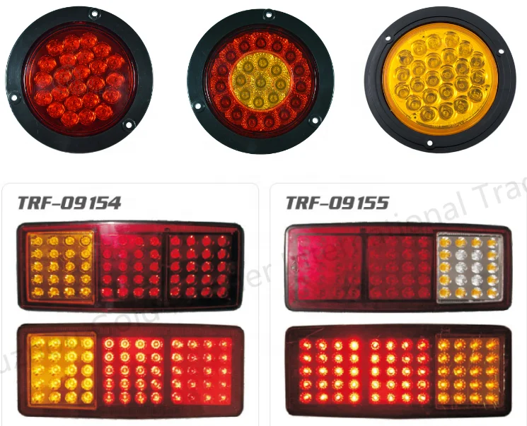 Dahua 24 Volt Truck Light LED Side Marker Lights for Trailers