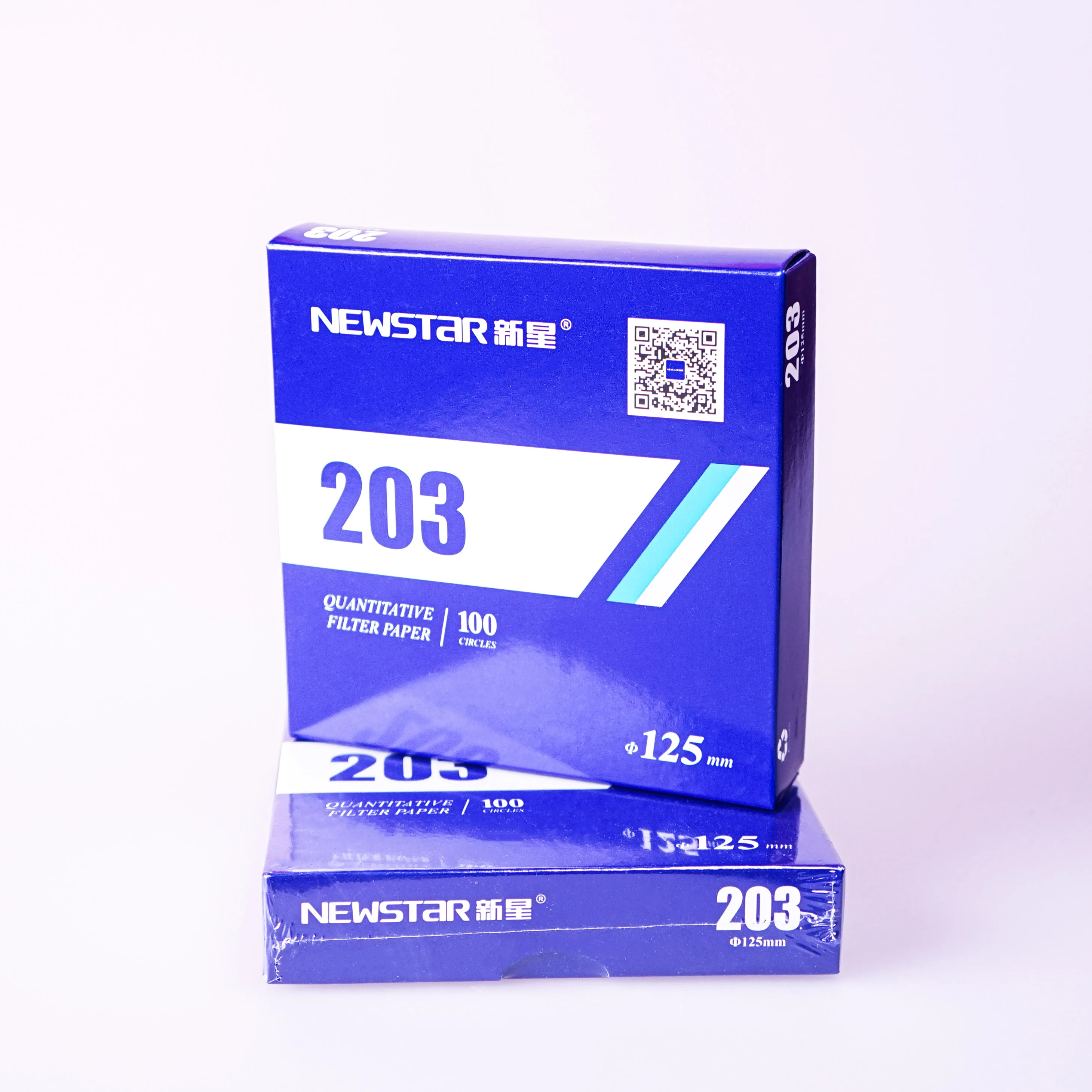 NEWSTAR 203 Lab Filter Paper Factory Ashless Filter Paper for Quantitative Analysis