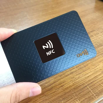 213 215 216 NFC Stainless Steel Business Card NFC Metal Chip Card Metal NFC Card