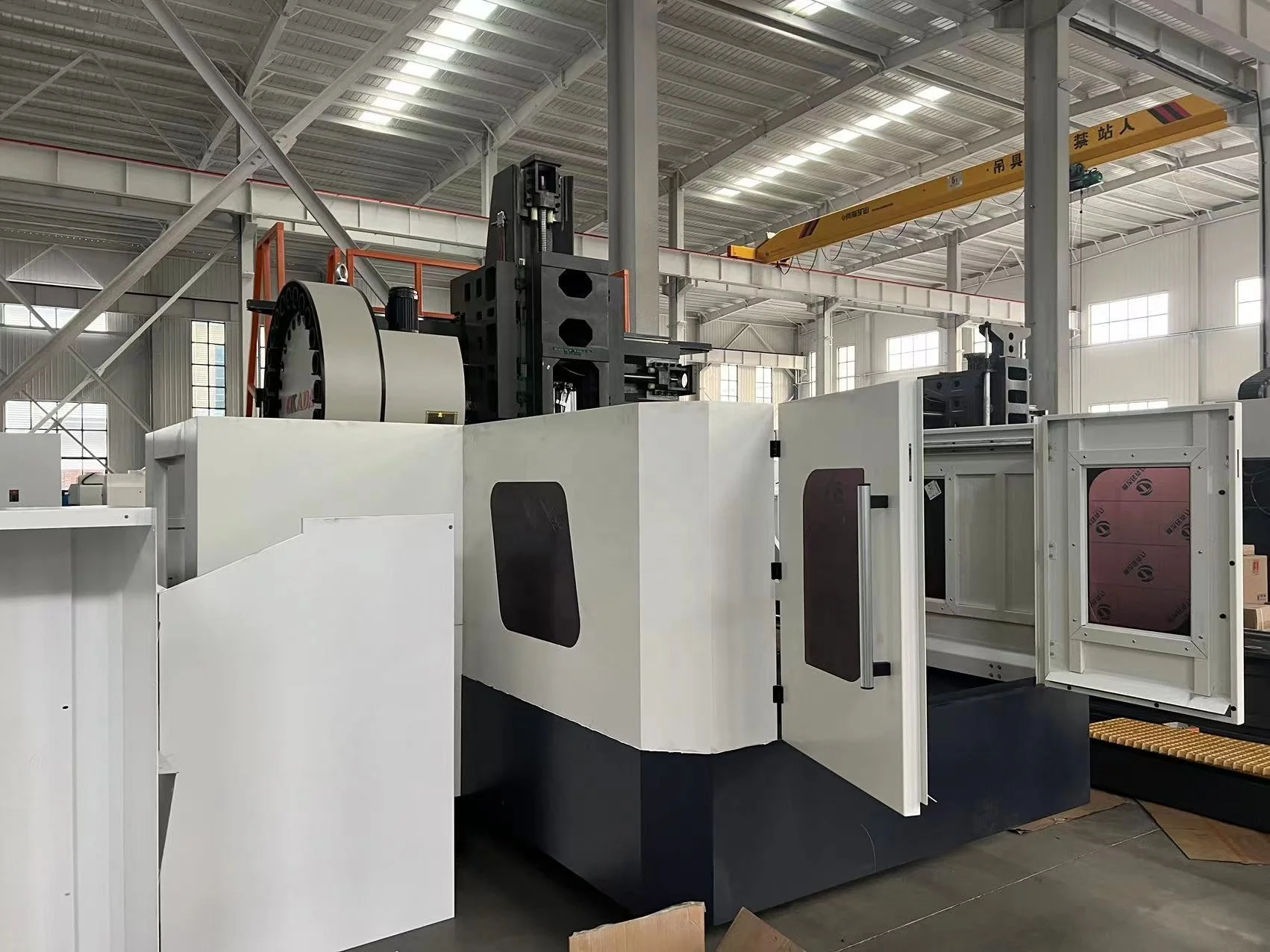 High Security Double Column Gantry Type Cnc Machining Center GMC2030 Cnc Gantry Milling Machine
