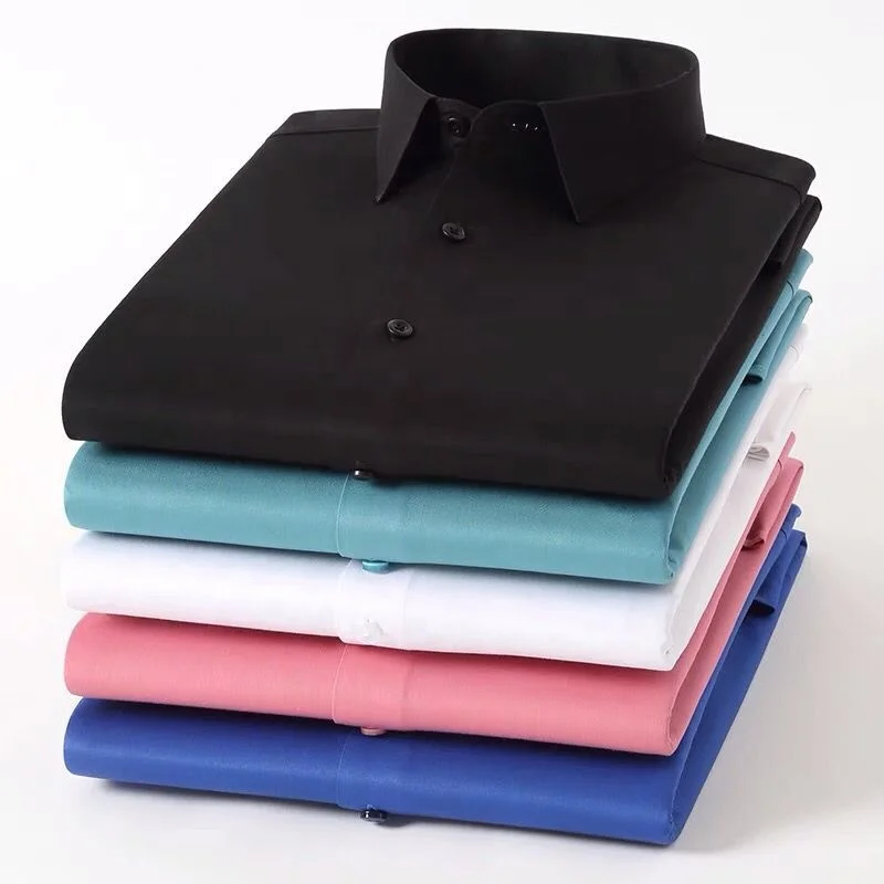 white christmas dresses Kevin's Ergonometric Egyptian Cotton Long Sleeve Shirt main image 0