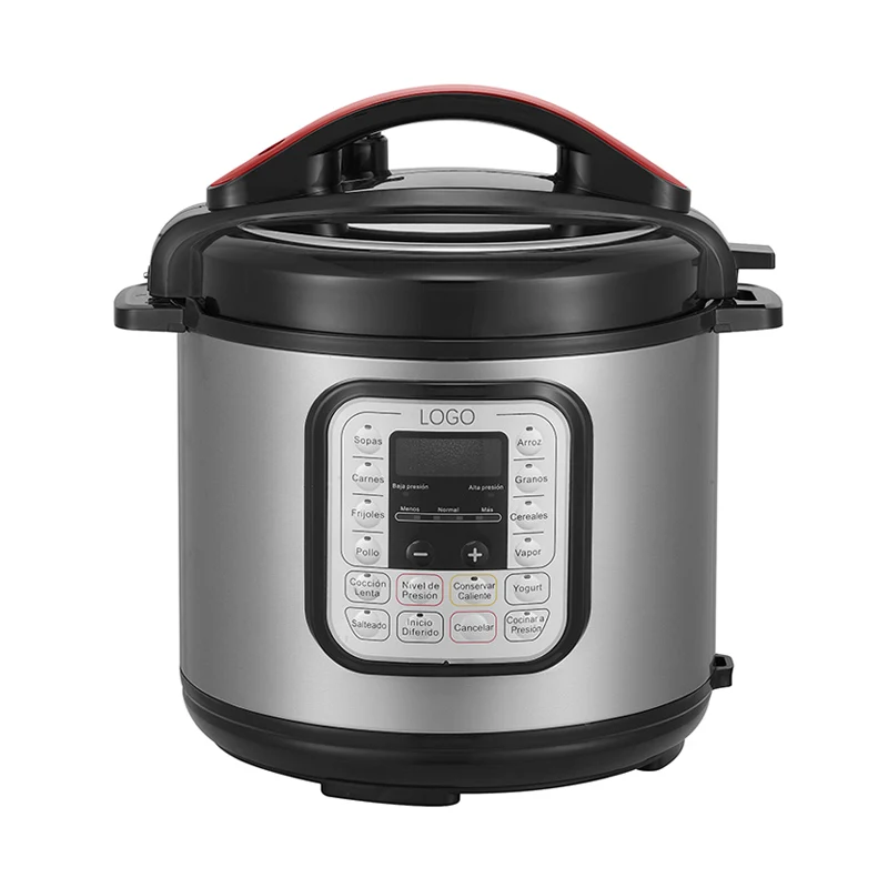 Multifunctional 6L Food Steamer Electric Programmable Pot Pressure