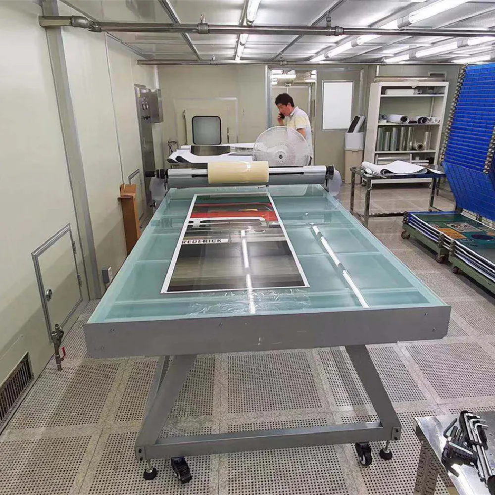 Cheap Price  Large Format Fayon Smart Table 1325 Flatbed Applicator Work Table Flatbed Laminator Flatbed  Laminating Machine