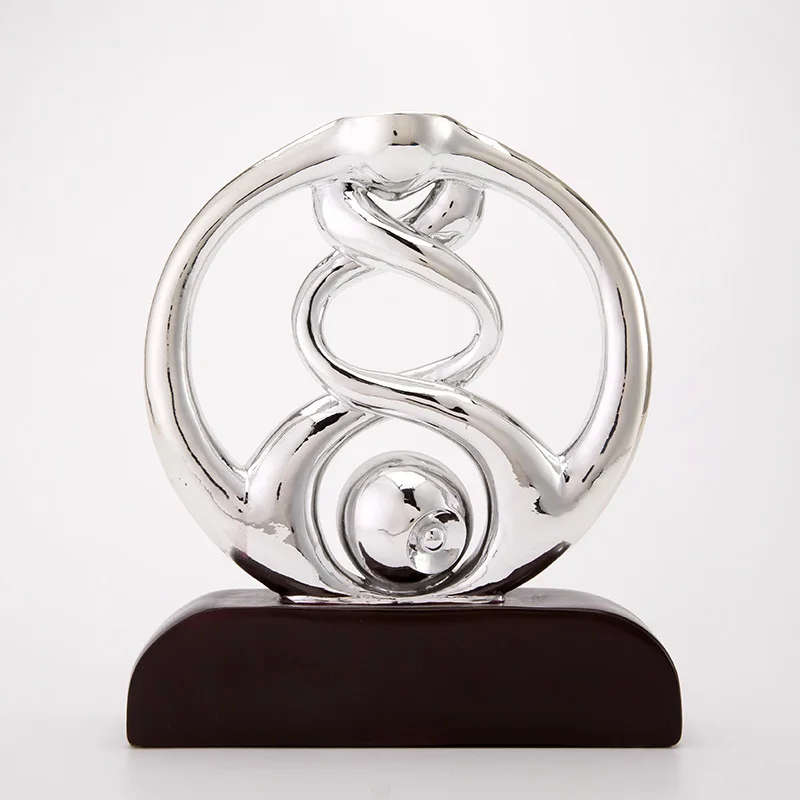 In Stock 3D Sliver Asia AFC CHAMPIONS LEAGUE Trophy Cup