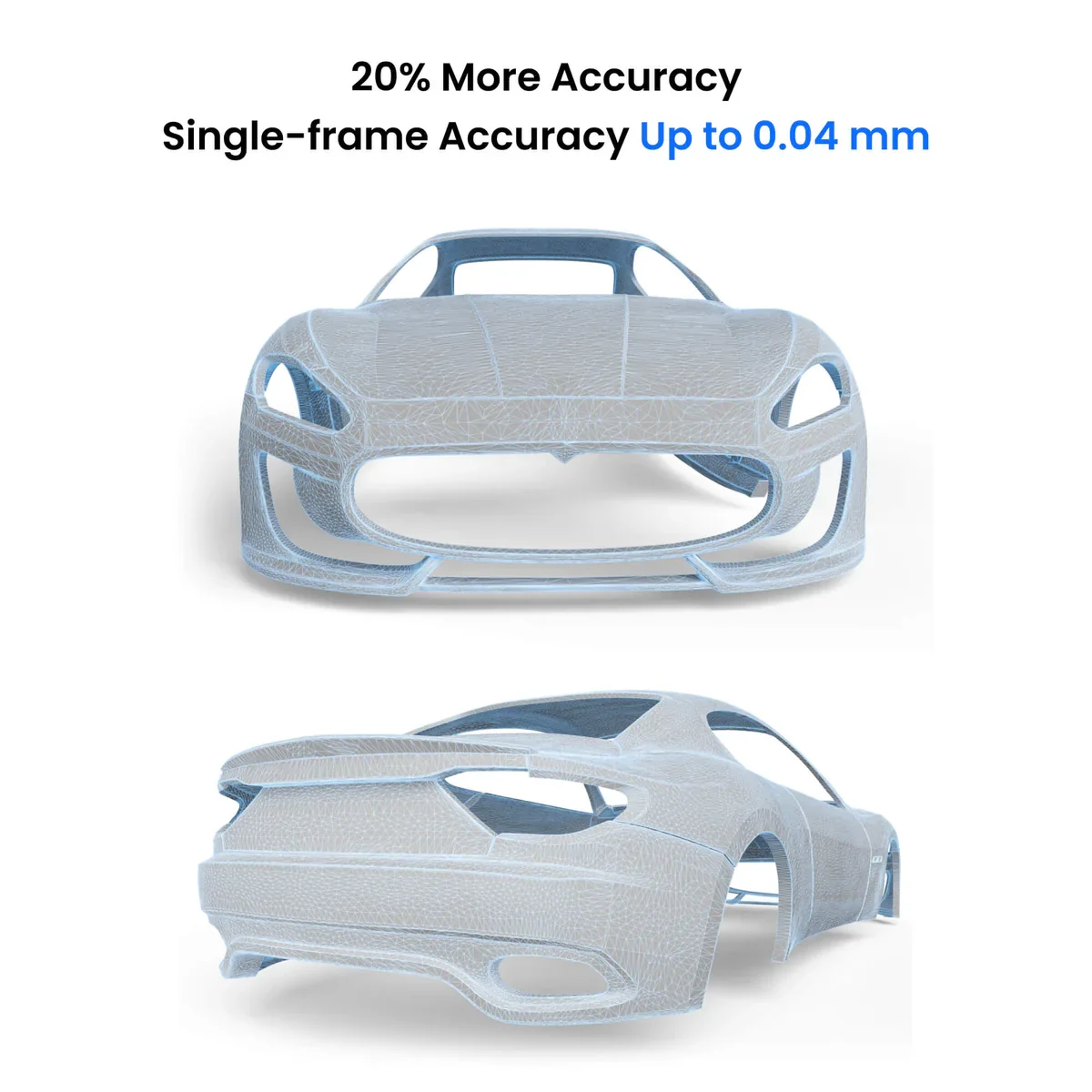 Revopoint MIRACO Plus Handheld 3D Scanner With Photogrammetry up to 0.02mm Precision Full-Color Scan for 3D Printer