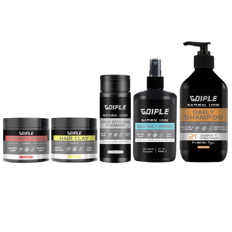 海盐喷雾头发粘土水基糊发膏专业头发定型粉哑光润发油粘土理发店 Buy 护发乳 哑光润发油粘土 粘土理发店