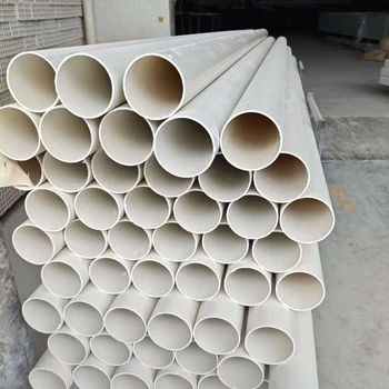 Factory Price UPVC PVC Water Supply Irrigation Pipe DN75x3.6 1.0 MPa High Pressure Flexible PVC Conduit Plastic Tubes ASTM DIN