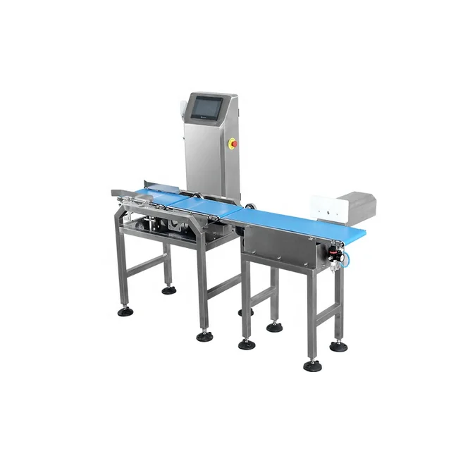 High Speed Automatic Food weight sorting scale automatic removal machine Belt type high-precision quantitative sorting machine