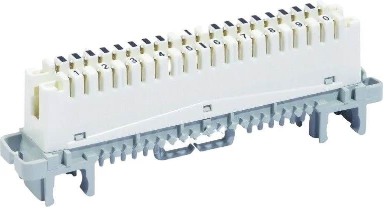 Telephone Cable krone rj45 Module LSA disconnection modules 10 pair terminal block connector