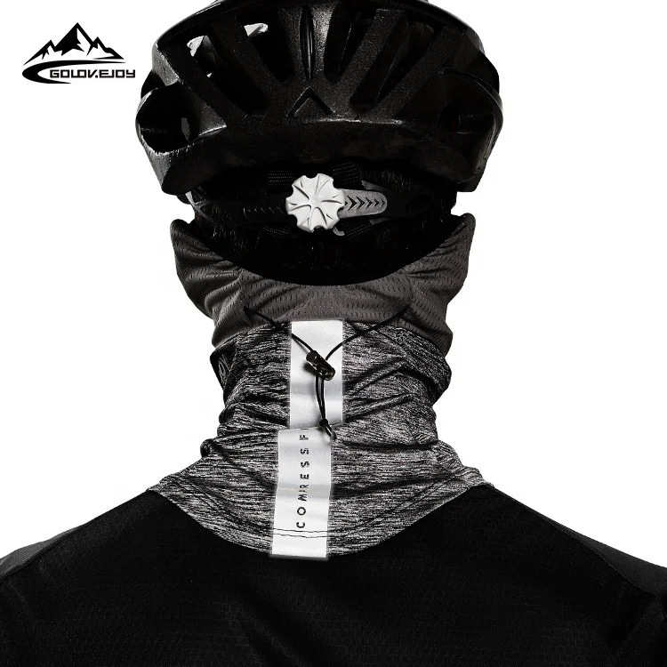 GOLOVEJOY XTJ24 Wholesale Ice Silk Summer Buffs Cycling Neck Gaiter  Headband Scarf Wrap Outdoor Windproof Bandana Face Mask