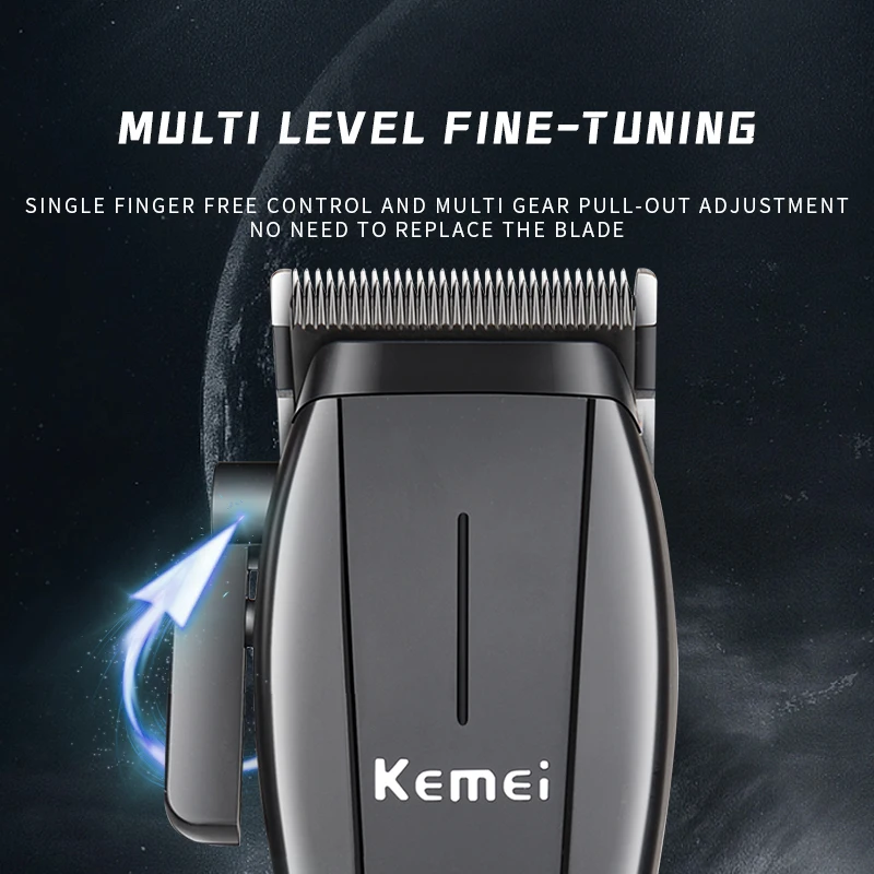 KEMEI km-2286メーカー男性用ヘアクリッパープロの理髪師