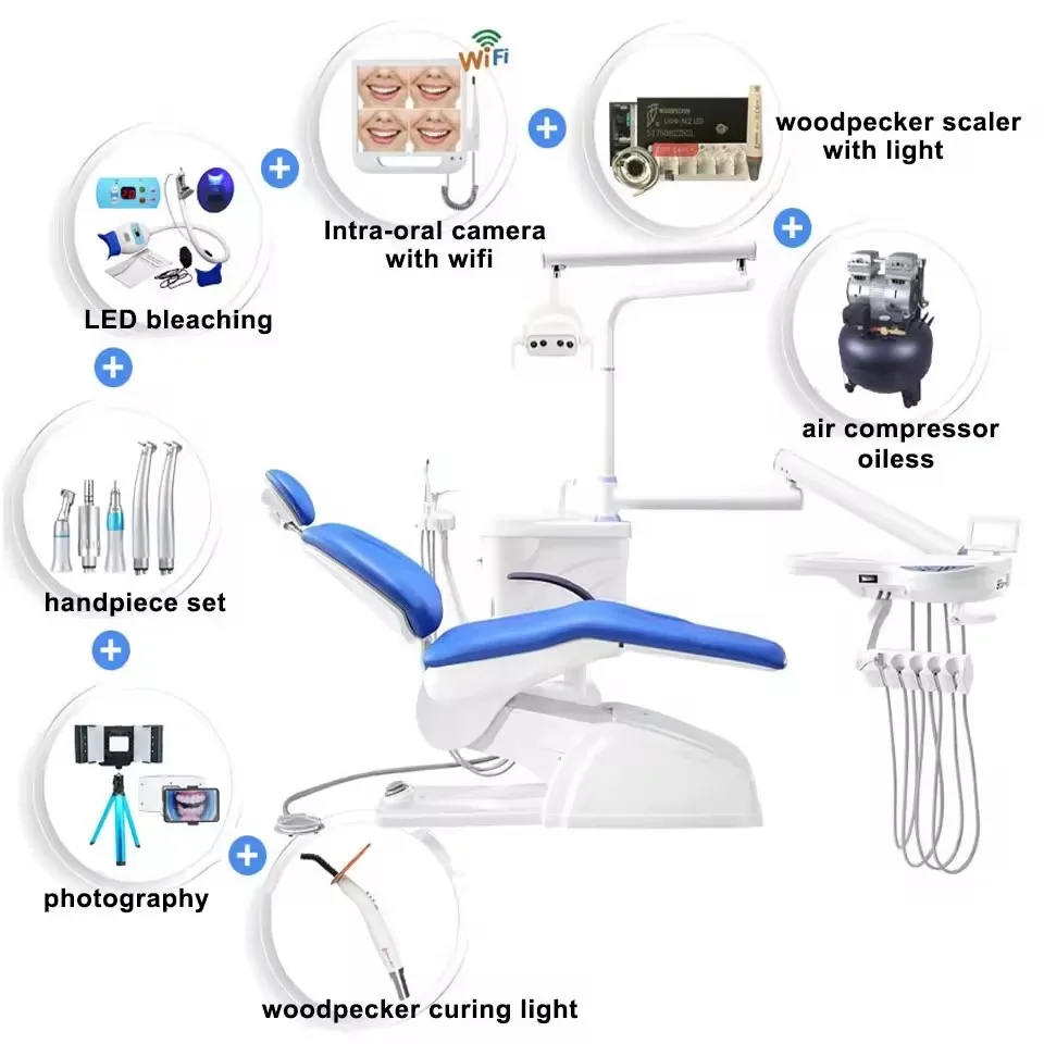 Dental product Sale China Desmontada Belmont Luxury Dental Unit New Design Lamp Camera Prices Dental Chair Equipment factory