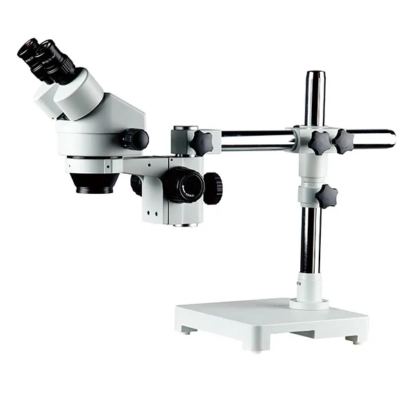 7X 45X Zoom Stereo Microscope Single Arm Phone Repair Teaching Binocular Microscopio Andonstar