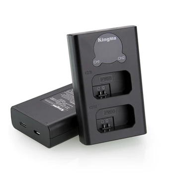 Kingma New Design Camera Battery NP-FW50 LED Charger for Sony Camera Lithium Ion Batteries