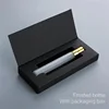 Frosted Bottle Gold Cap Black Box