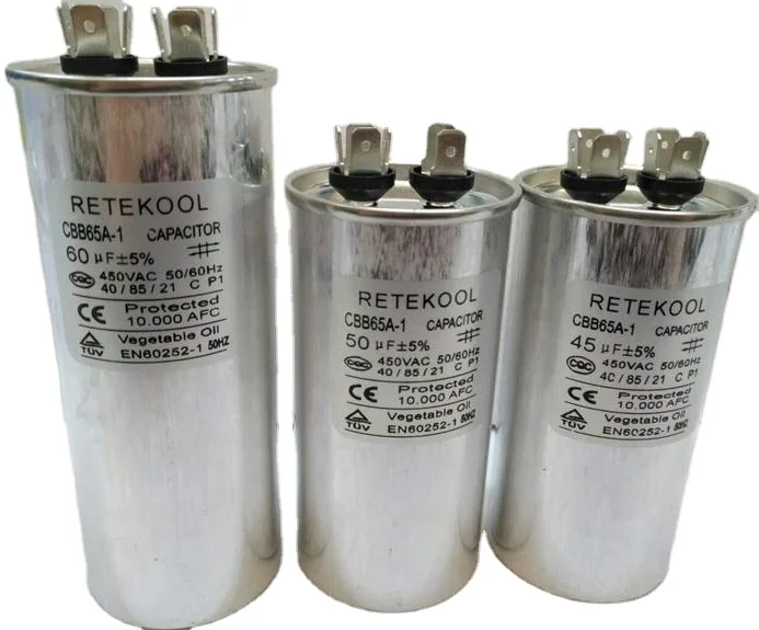 CBB65 Capacitor Air Conditioner Motor Run for Home Appliances