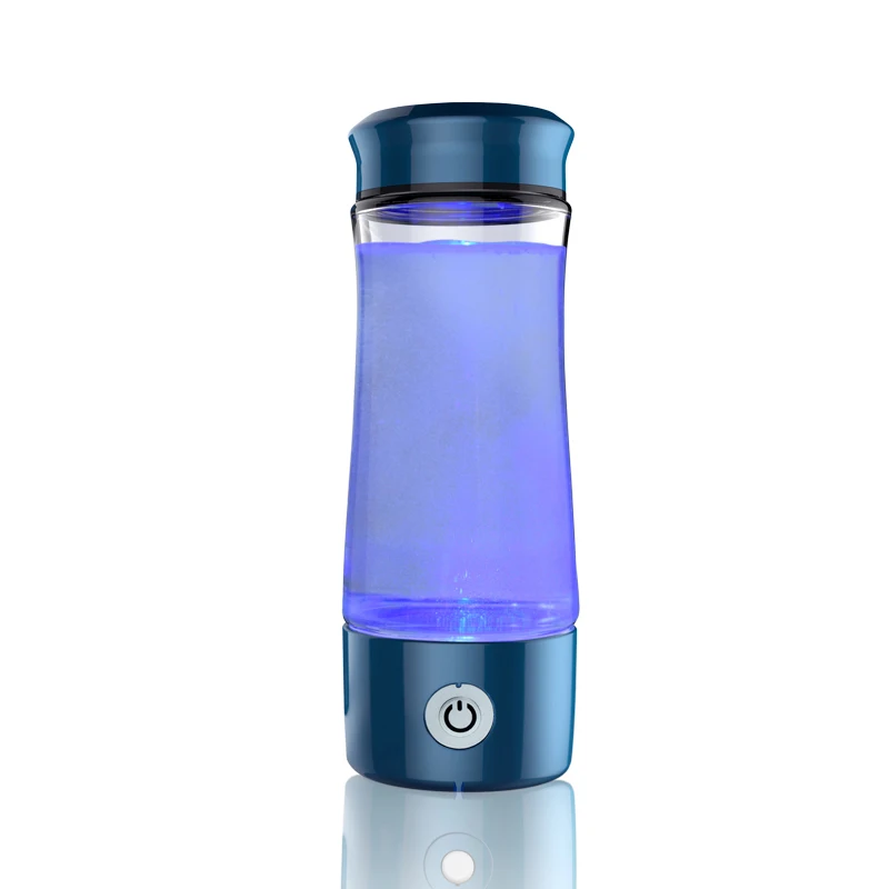 New business healthy product poratble hydrogen water bottle glass