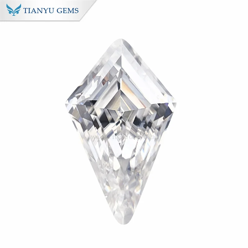 Tianyu Gems Custom Made Kite Cut Moissanite Diamond D VVS1 - Main Image