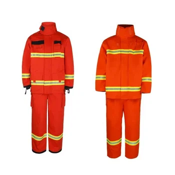 High Quality Aramid Fire Fighting Suits Fire Fighting Fireman Suits For ...