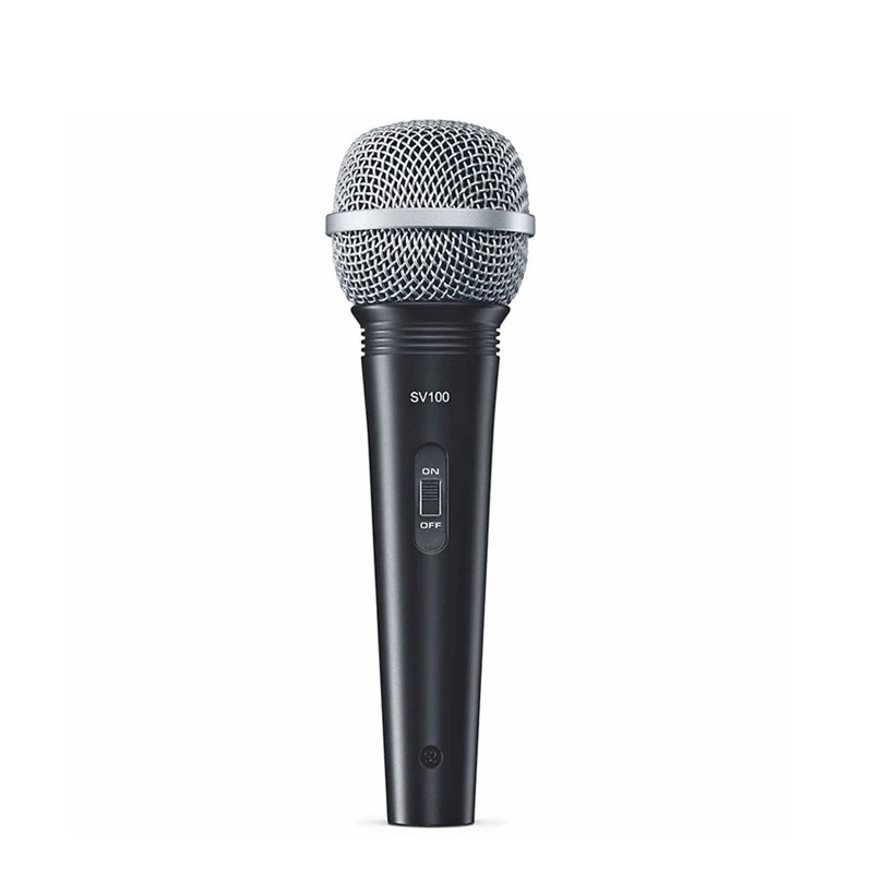 Хит продаж 2021, студийный проводной микрофон Shure SV100 для выступлений и караоке