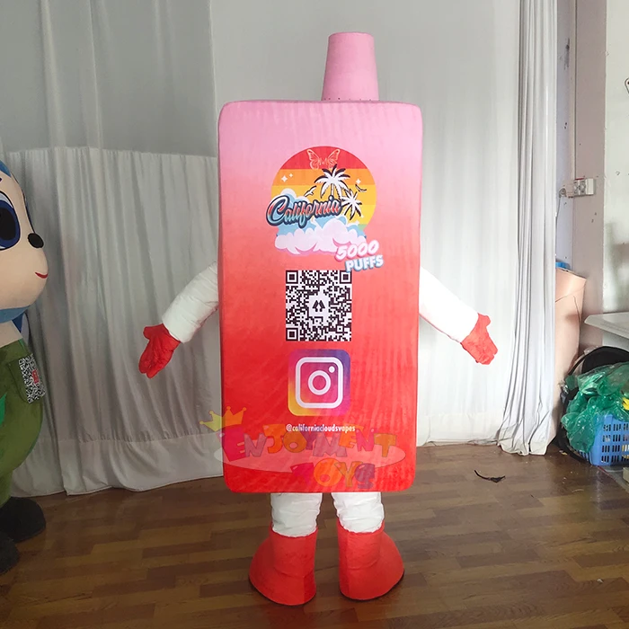 Custom Watermelon Ice Juice Mascot Costume Adult Promotional Character Suit For Brand Events & Cosplay