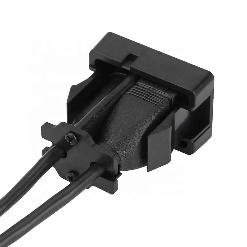 USB Aux Extension Cable with PVC Jacket for Toyota Car Dashboard Installation Computer Application