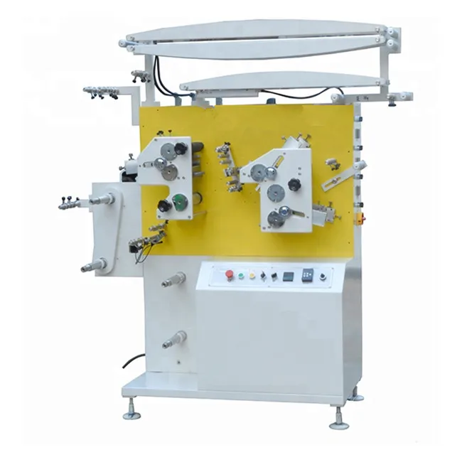 Digital 3 Colors Garment Label Flexo Printing Machine Machinery