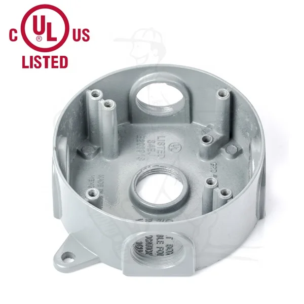 Round Weatherproof Outlet Box