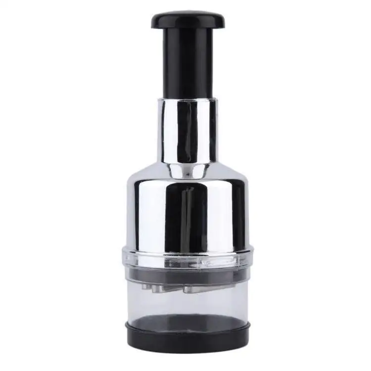 Stainless Steel Manual Food Chopper Handheld Vegetable Onion Press Chopper Kitchen Acces aperçu 7