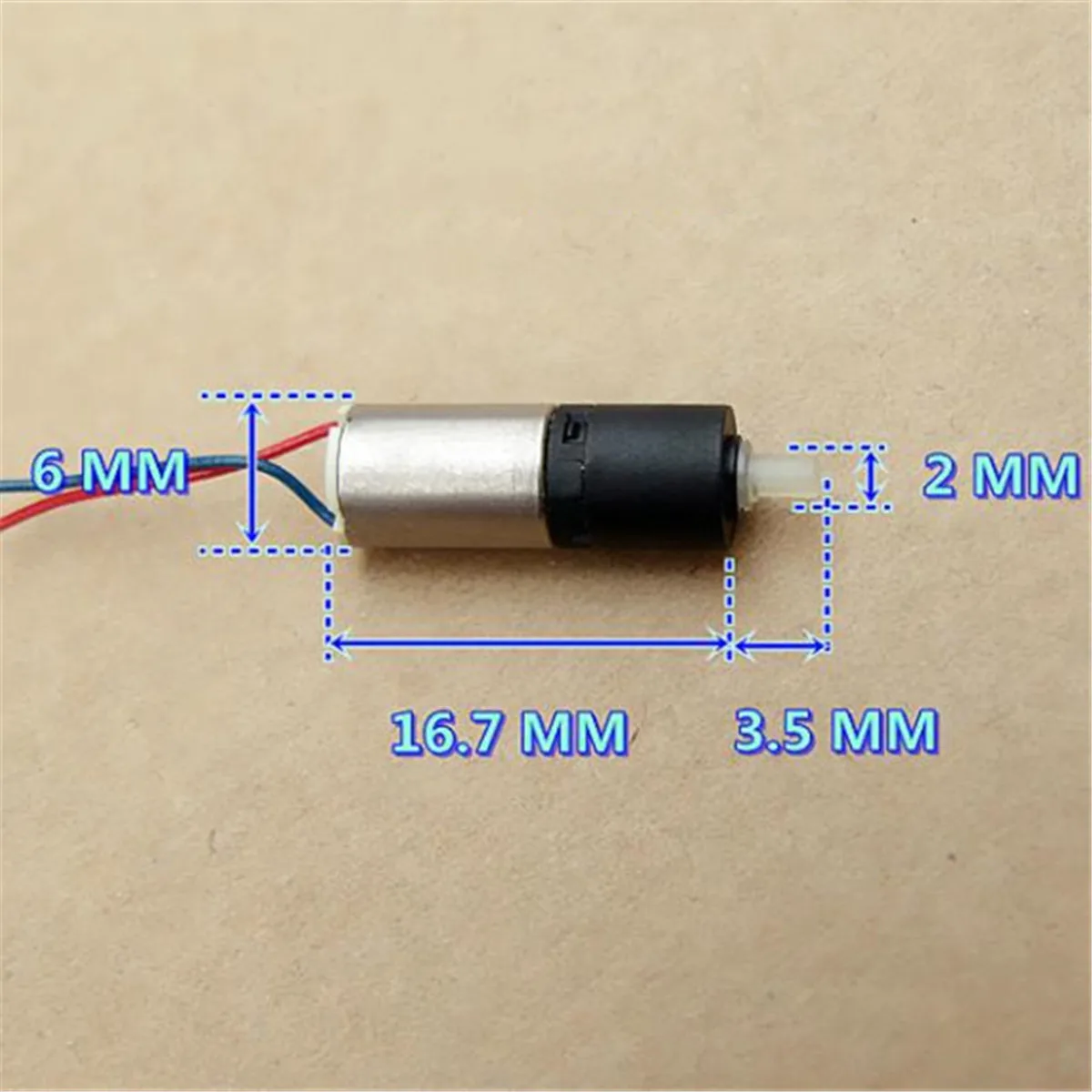Lot De 6 Micro-moteurs à Réduction De Vitesse - 3-3.7V, Moteur Coreless, Neuf