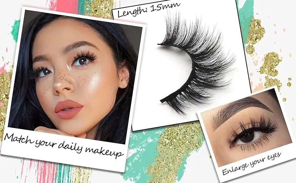 Wholesale False Eyelashes 10 Pairs Full Strip Mink Lashes 100 Handmade