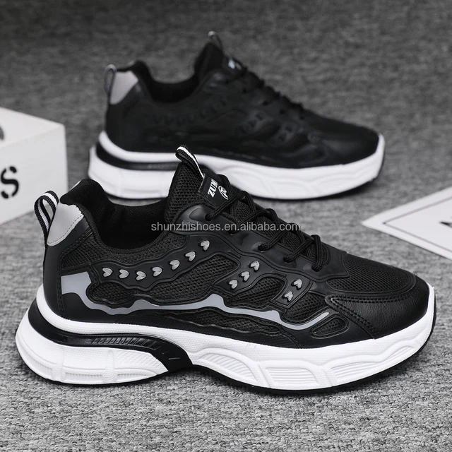 2025 Men's Running Shoes by Jones Sports Top Selling Casual Mesh Lining Chapéu Lace-Up Closure for Spring and Autumn
